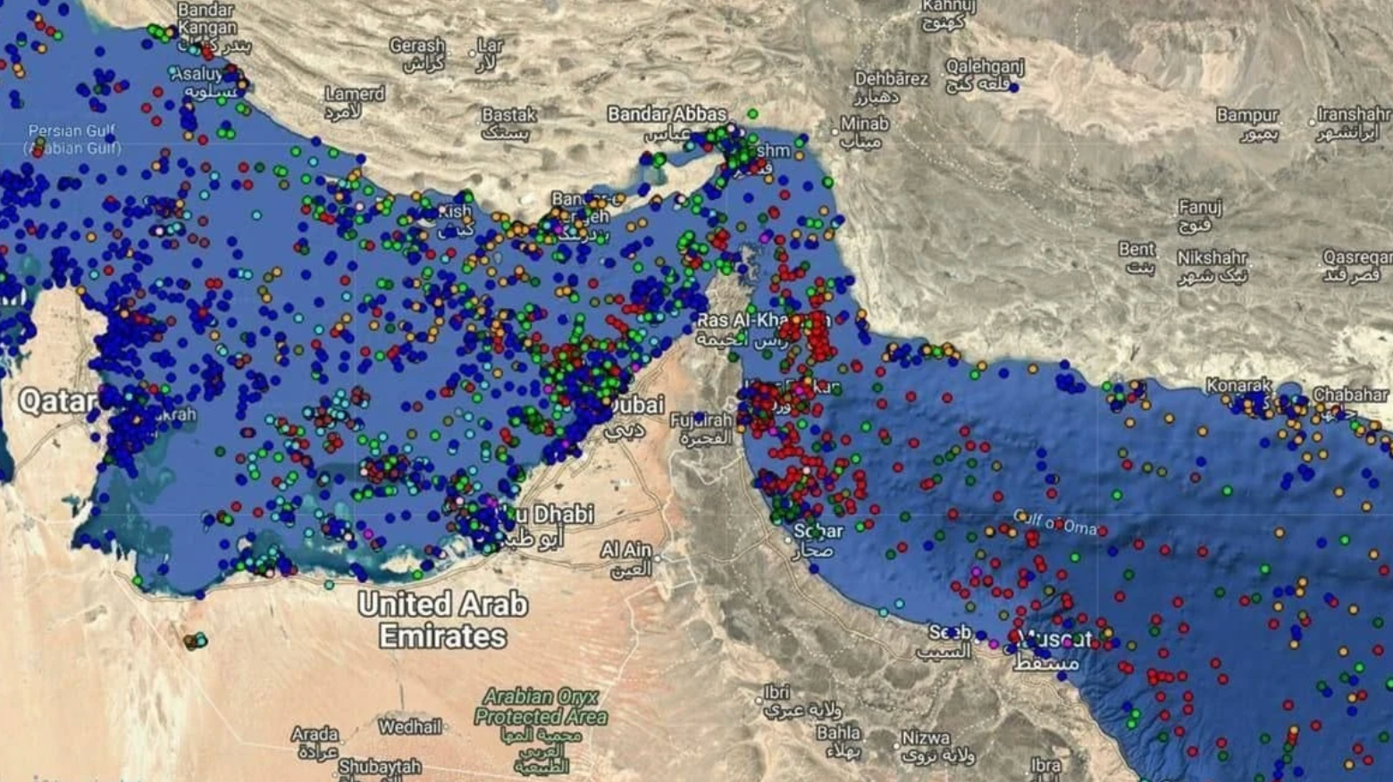 Eo biển Hormuz tê liệt