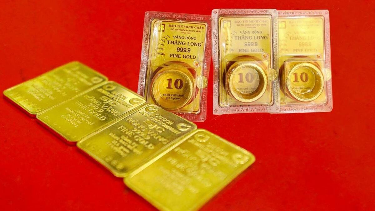 Giá vàng SJC hôm nay