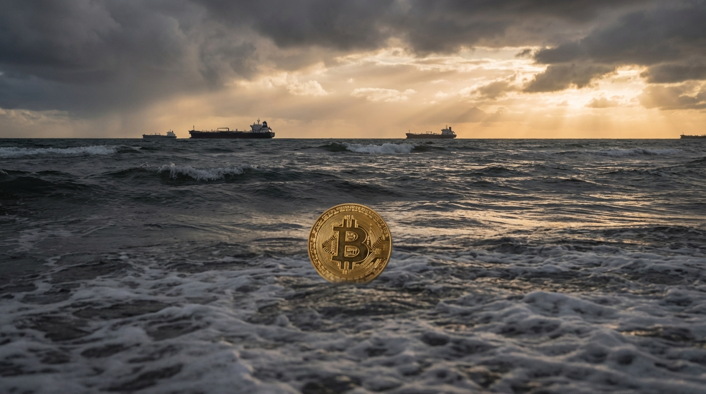 Bitcoin vai trò trú ẩn căng thẳng Hormuz