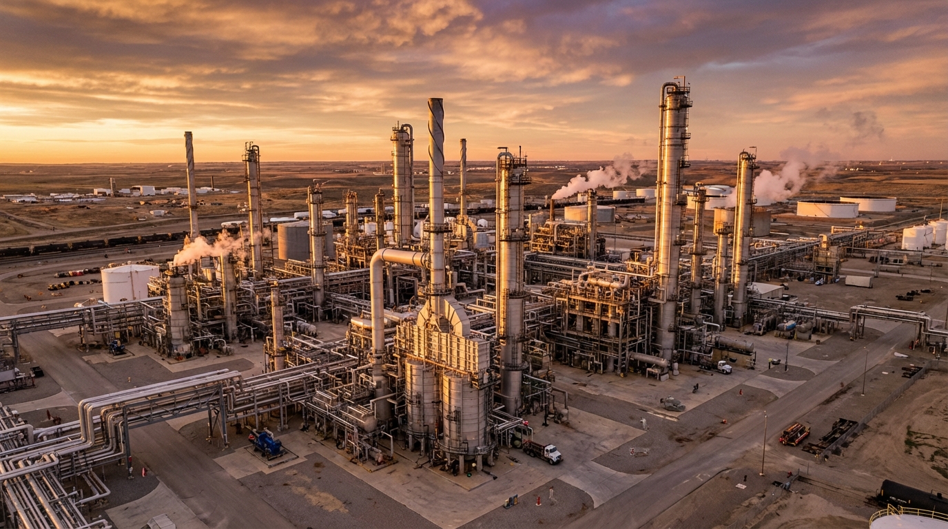 nhà máy lọc dầu