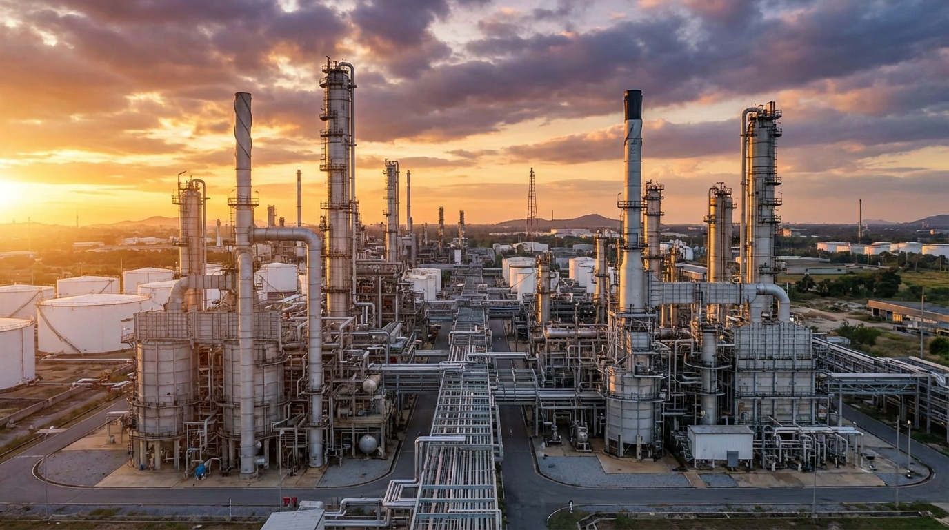 nhà máy lọc dầu