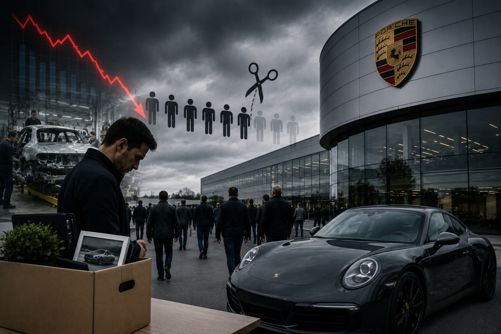 Porsche cắt giảm nhân sự