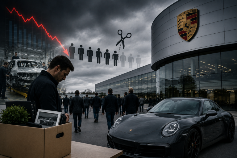 Porsche cắt giảm nhân sự