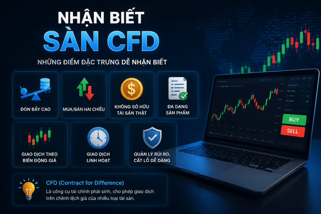 Nhận biết sàn CFD