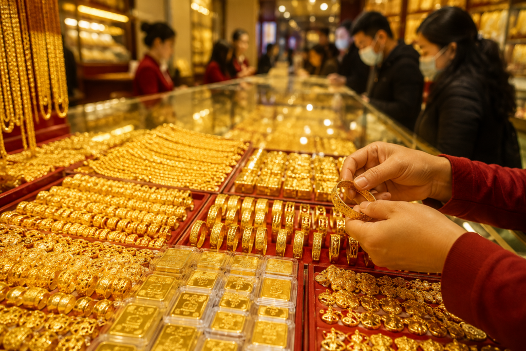 Trung Quốc dự trữ vàng
